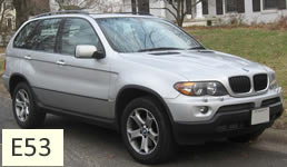 BMW X5 Series 1 E53 tow bar